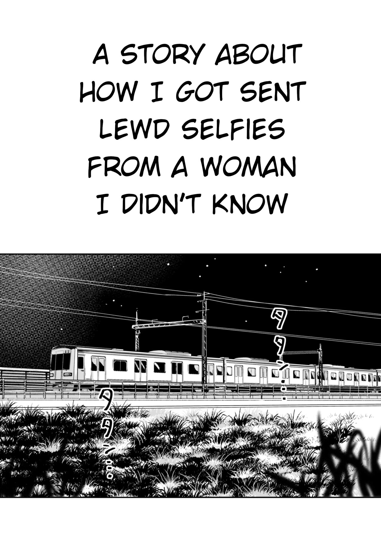 Hentai Manga Comic-A Story About How I Got Sent Lewd Selfies From A Woman I Didn't Know-Read-2